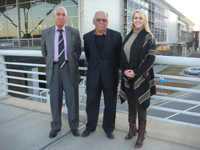 Jula Jane with Dathar and KAT Driver in Erbil, Iraq
